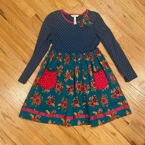Girls Matilda Jane Moments with you Merry Merry Dress, Size 10